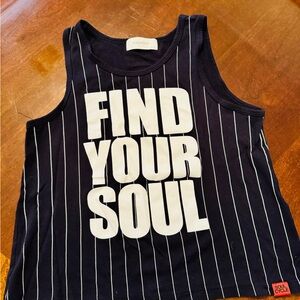 Soul Cycle cropped tank